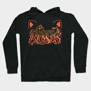 Autumn/Fall Orange Cat Hoodie